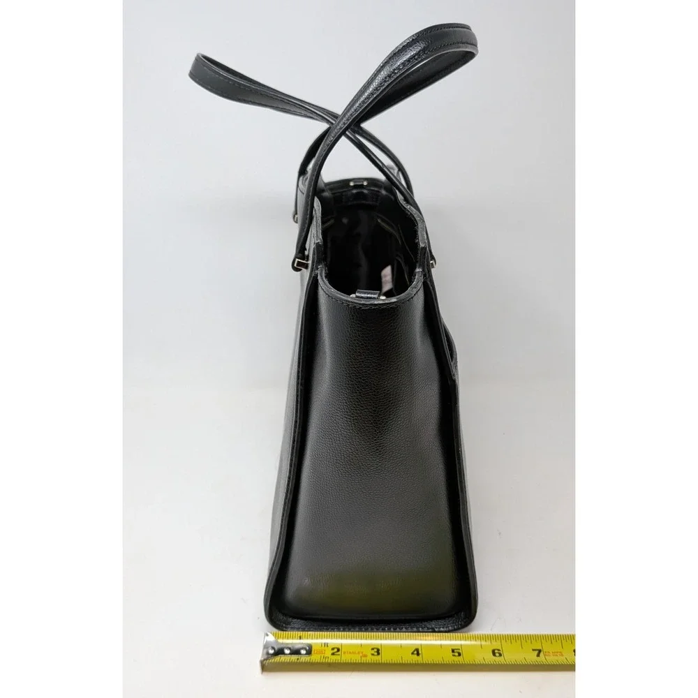 KATE SPADE Patterson Drive Geraldine Satchel Tote Purse Black WKRU5651 - READ